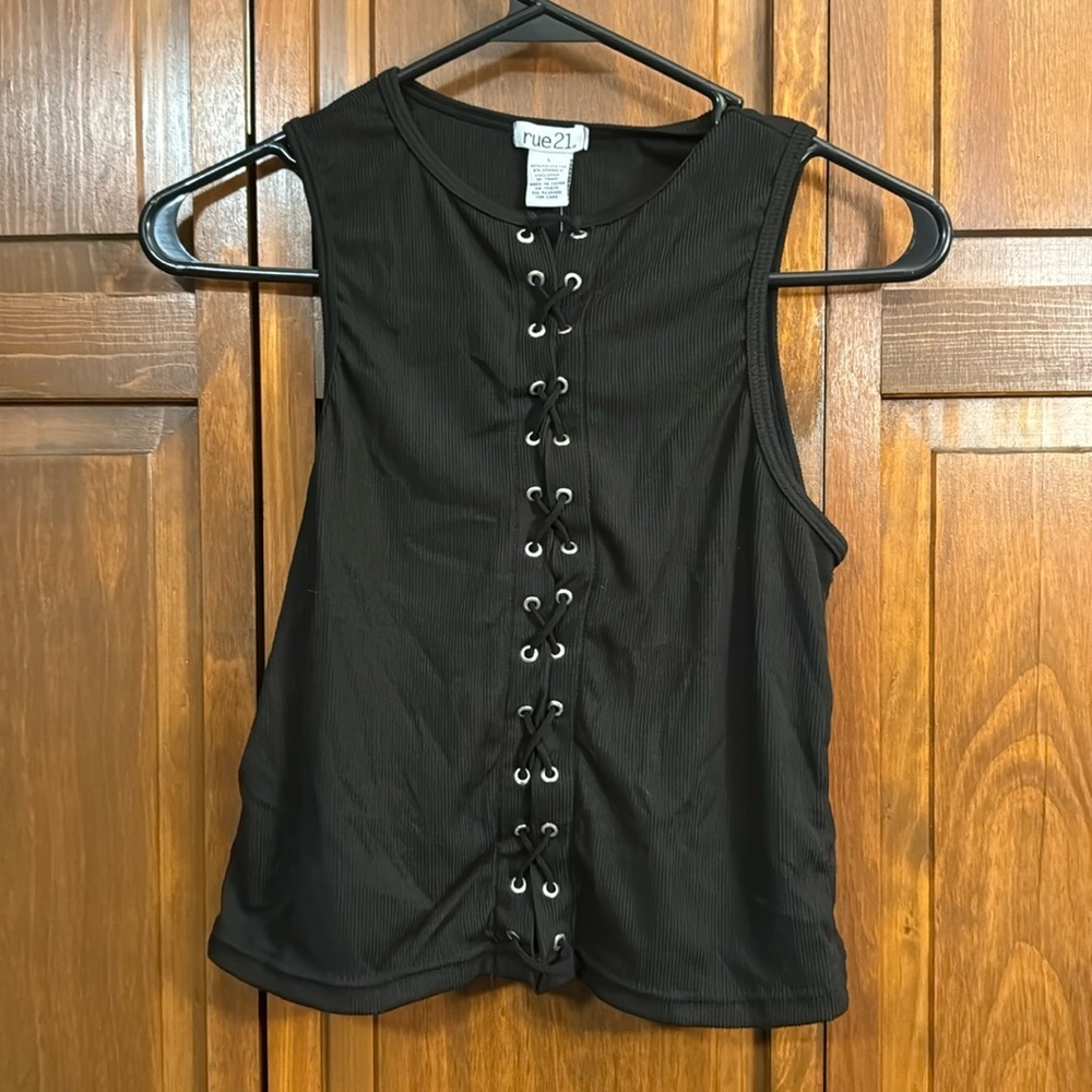 Rue21 Lace Up Tank Top